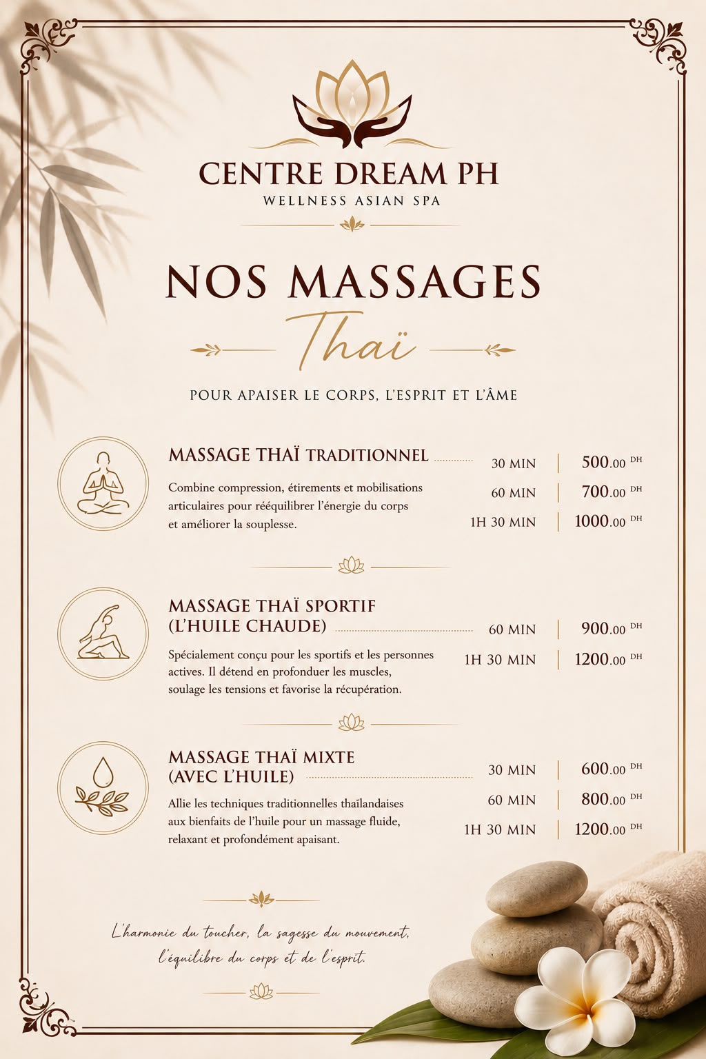 Massages thaï